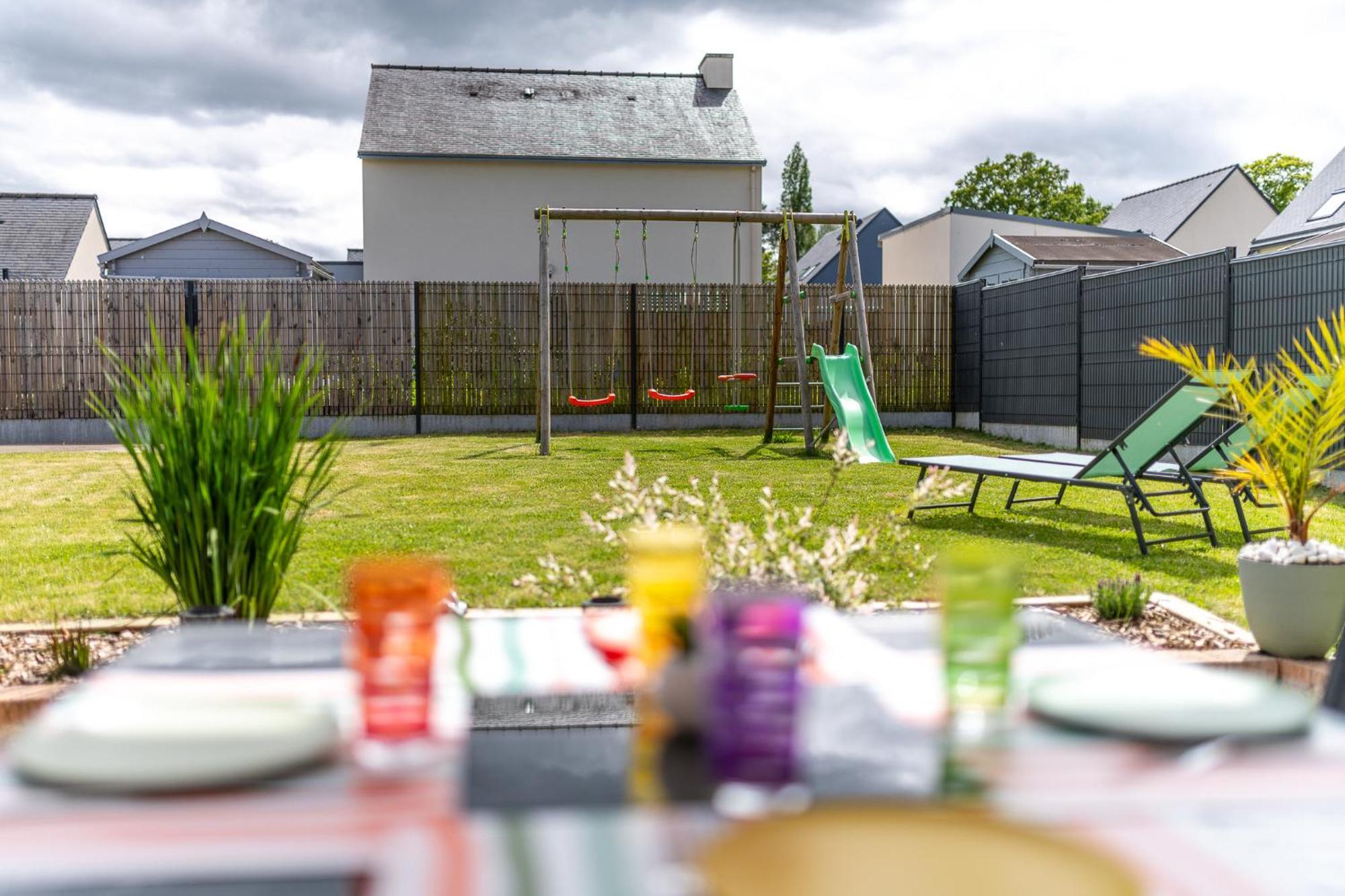 Maison Familiale 6 Personnes Miniac-Morvan ภายนอก รูปภาพ