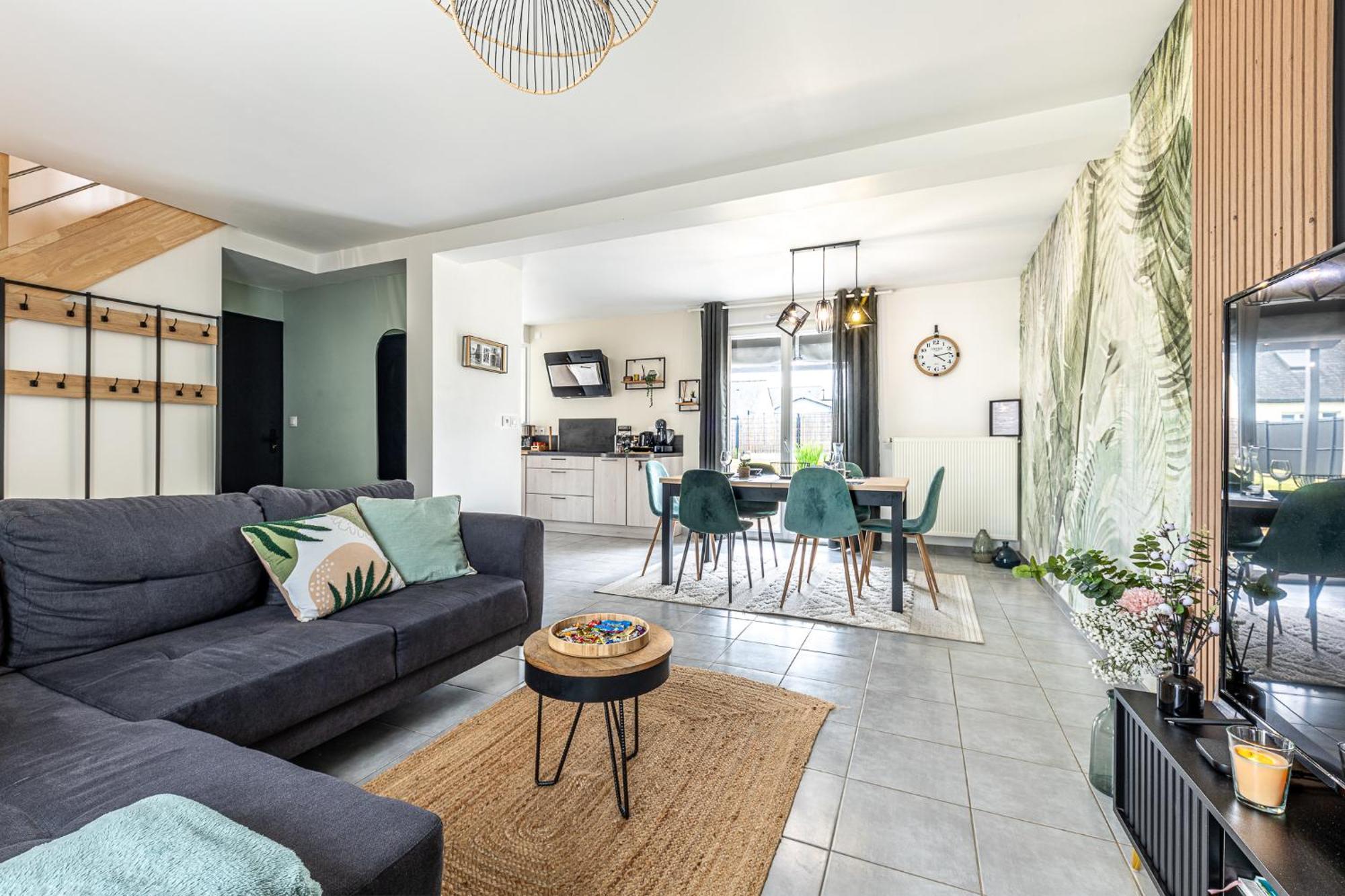 Maison Familiale 6 Personnes Miniac-Morvan ภายนอก รูปภาพ